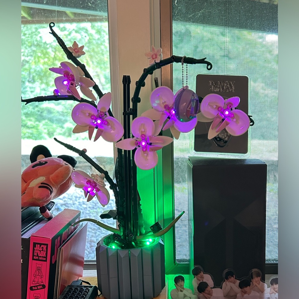 Lego botanical collection + Led light kit